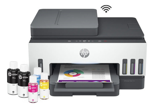Impresora Multifuncional A Color Hp Smart Tank 790 Con Wifi