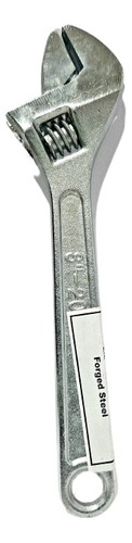 Llave Ajustable (8'). Marca Forged Steel
