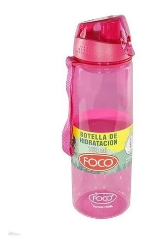 Botella De Hidratacion Con Filtro Foco Tritan 750 Ml