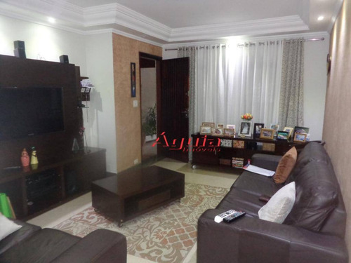 Imagem 1 de 30 de Sobrado À Venda, 164 M² Por R$ 640.000,00 - Parque Jaçatuba - Santo André/sp - So0979