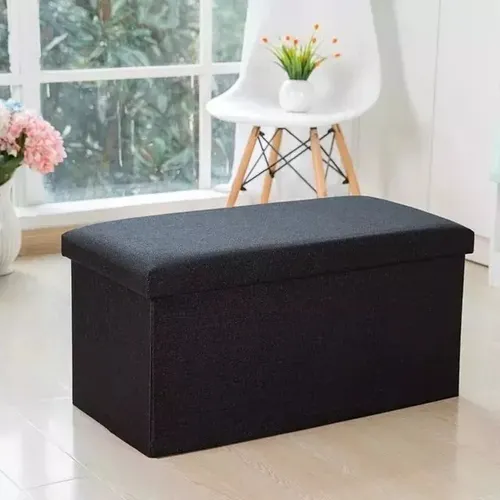 Pack 2 Puff Silla Cubo Organizador Plegable
