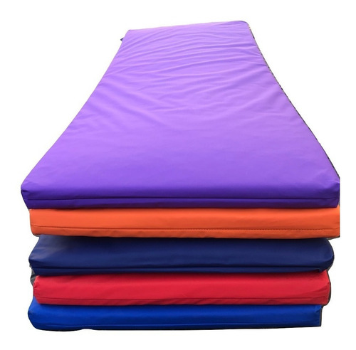 Colchoneta Gimnasia Alta Densidad 170 * 50 * 3 Impermeable Color Azul
