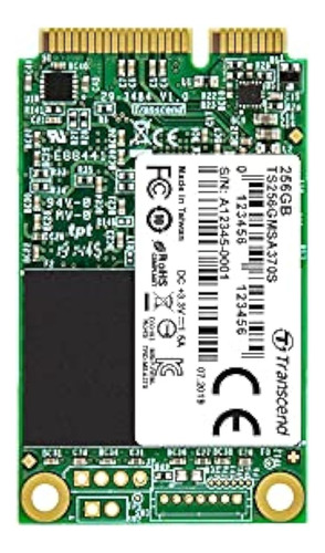 Transcend 256gb Sata Iii 6gb/s Msa370s Msata Ssd 370s Unidad