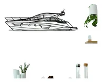 Comprar Decoração Náutica Mdf Silhueta De Navios E Âncoras  40x80 Cm