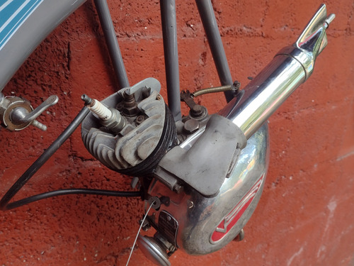 Motor Victoria Bicicleta. Não Fuchs Cucciolo Joielo Cub Cinza
