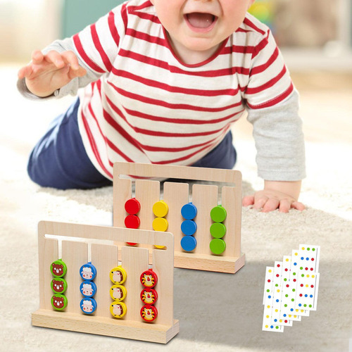 A Juegos Mesa Rompecabezas Toys Slide Para Combinar Colo