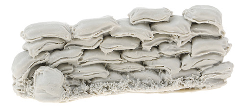 1:35 Modelos Pared De De Arena Sandbag Wall Model Miniatura