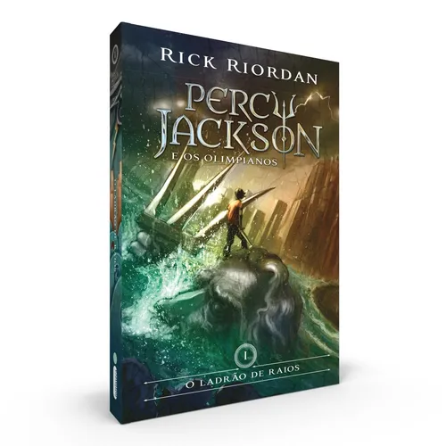 O Ladrão de Raios - Capa Nova: (Série Percy Jackson e os Olimpianos ...