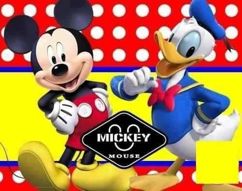 Kit Imprimible Fiesta De Mickey Mouse Y Donald