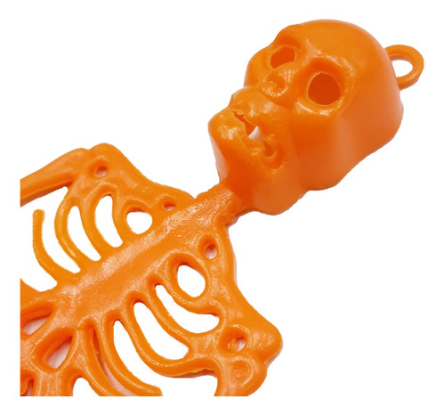Esqueleto Colgante Plástico 32cm Decoración Fiesta Halloween