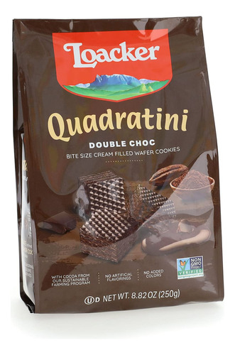 Loacker Quadratini - Galletas Premium De Oblea Con Chocolate