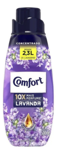 Amaciante Concentrado Comfort Oleo De Lavanda Kit 3 Un