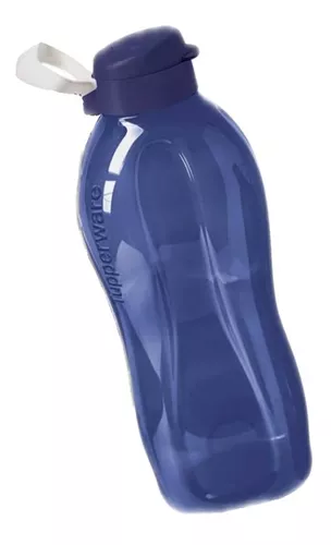 Botella De Agua Hermética Tupperware Color Azul De 500 Ml