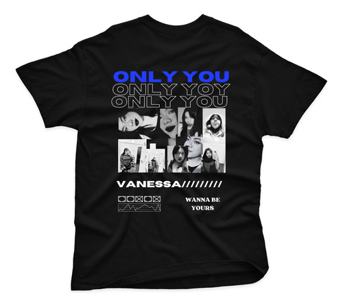 Playera Only You Diseño Con Tus Fotos + Inicial