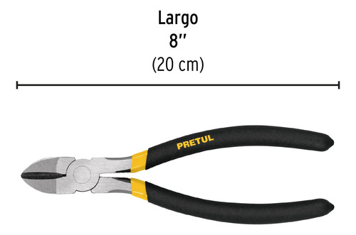 Pinza De Corte Diagonal 8 Mango De Pvc Pretul