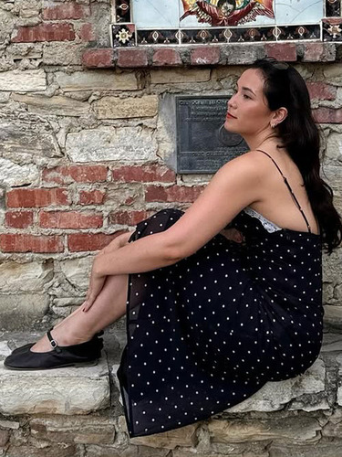 Vestido Largo De Encaje Con Cuello En V Y Cuello En V Para M