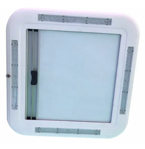Trampilla Ventilación Techo Con Tragaluz Caravana 500x500