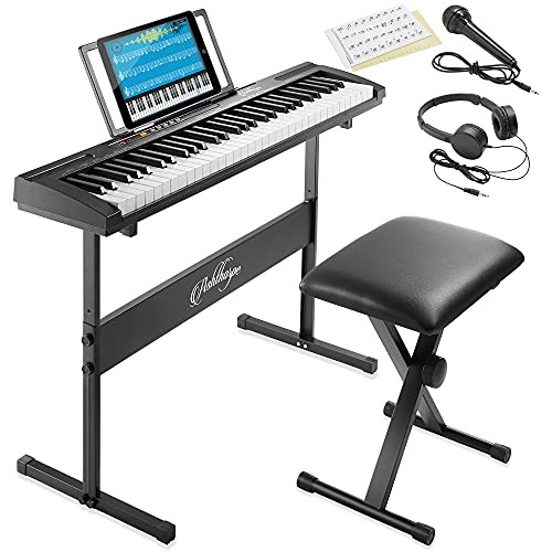 Ashthorpe 61-key Digital Electronic Keyboard Piano Para Prin