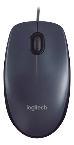 comprar Mouse com fio Logitech M90 Preto