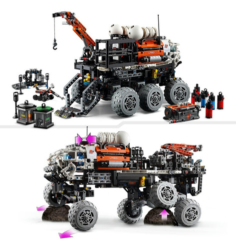 Lego Technic Rover De Exploração Tripulação Marte 42180