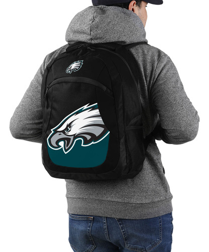 Mochila Foco Nfl Team Logo Action Colorblock Officially Lic