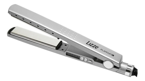 Prancha De Cabelo Lizze Platinum 1 1/4' Cor Prateado 127V