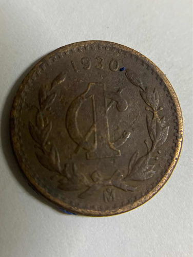 Moneda De Mexico De 1 Centavo De 1930 Envio Gratis