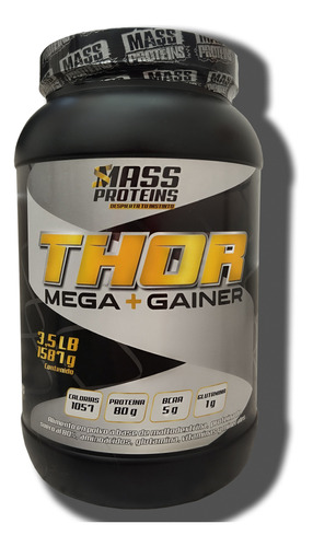 Thor Mega Gainer Protein - Unidad a $55000