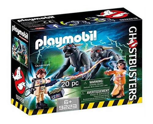 Figuras Playmobil Ghostbusters Venkman And Terror Dogs