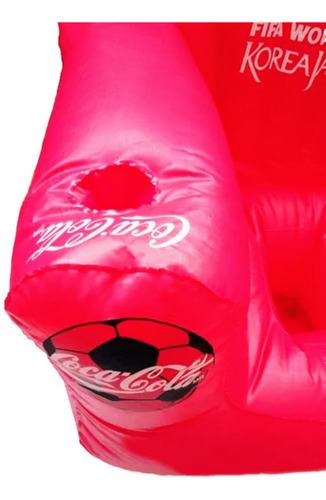 Sillon Inflable Coca Cola Mundial Corea Japon 2002 (Usado)