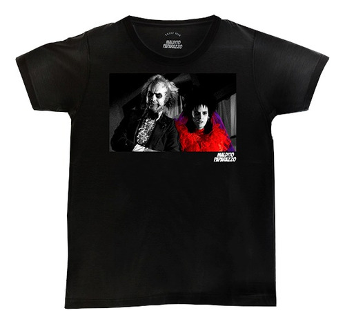 Beetlejuice Y Lydia - Remera 100% Algodón