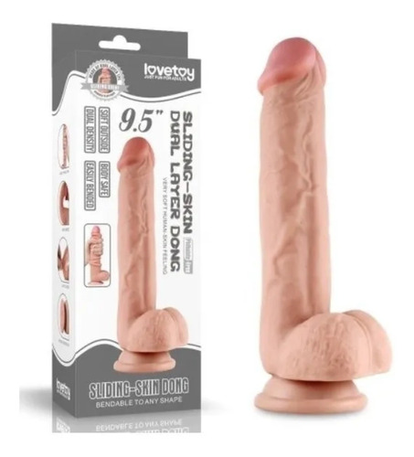 Dildo Realista Grande Lovetoy Vaginal Anal Juguete Sexual