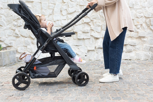 Imagen 8 de 10 de Cochecito Cuna Travel System Mega Baby Etna Manj Rebatible