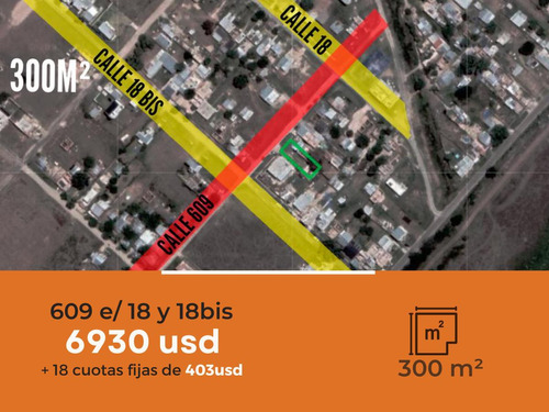 Terreno En Venta - 300mts2 - La Plata [financiado]