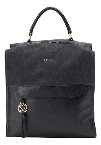 Mochila Secret Laurens Fw24 Negro L