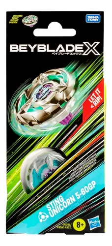Beyblade X - Sting Unicorn 5-60gp - Hasbro G0283 | MercadoLivre