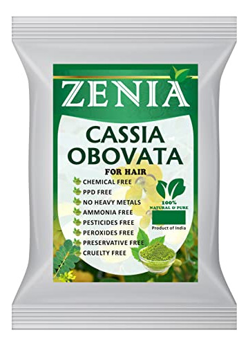 Zenia 100% Pure Neutral Henna Powder (cassia Obovata) 359ij