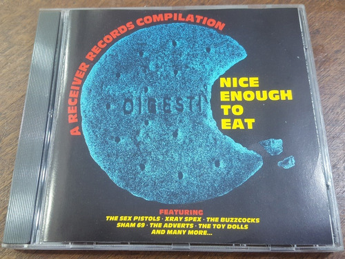 Nice Enough To Eat Cd Sex Pistols Toy Dolls Motorhead Sham 6