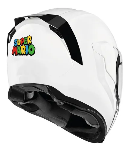 Cascos de moto mario bros hot sale