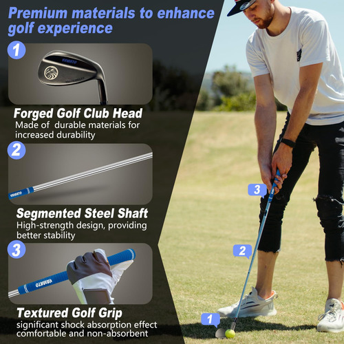 Cuña De Golf Yamato Lob Wedge Para Hombres Fresada Cnc De