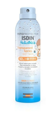 Fotoprotector Pediatrics Spf50 | Transparente | Isdin 250ml