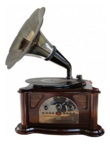 Classic Gramophone Texas 33.752 - Classic Cor Marrom 110V/220V