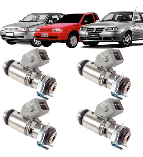 4x Bico Injetor Vw Saveiro Van Motor Ap 1997/2002 - 50100802