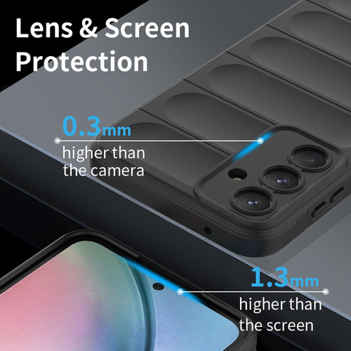 Soft Case Funda Uso Rudo Silicona Para Samsung Galaxy S24 Fe