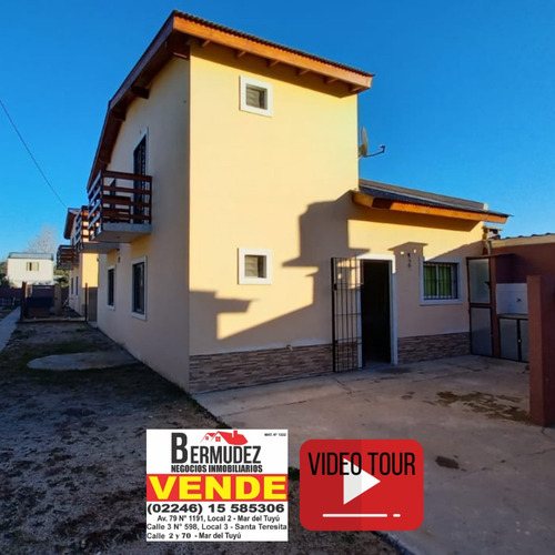 Venta Duplex 3 Amb C/ Dorm En Pb,  85 E/ 4 Y 5 Mar Del Tuyu