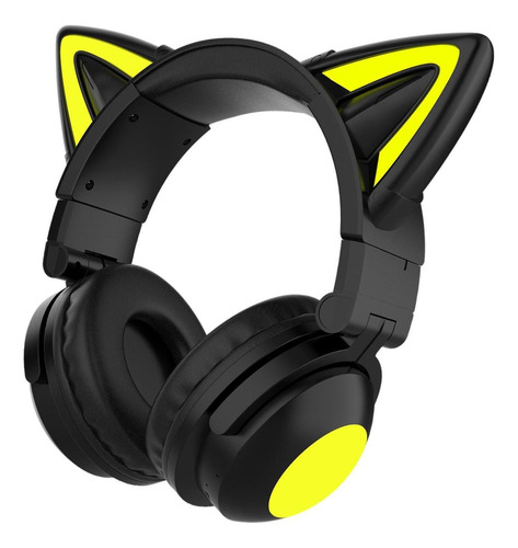 Audífonos Estéreo Cat Ear Bluetooth 5.0 Para Colocar Sobre