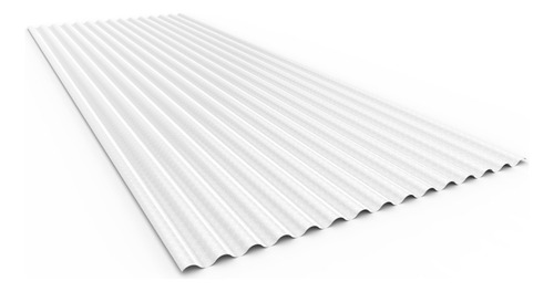 Chapa De Polipropileno Traslucida Acanalada 1,10 M X 2,50 M