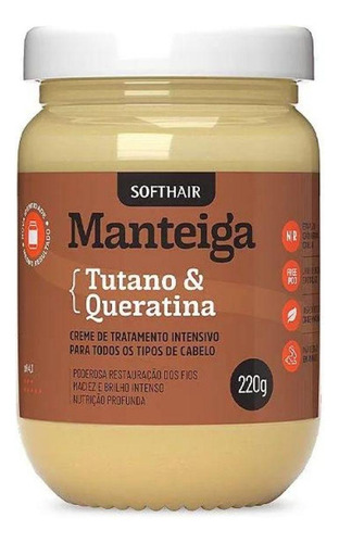 Creme De Reconstrução E Nutrição Capilar Tutano E Queratina