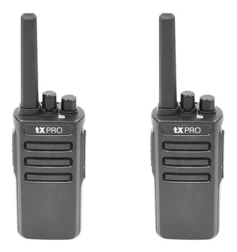 2x Radio Tx-600 Portátil Uhf 5w  400-470 Mhz + Manos Libres