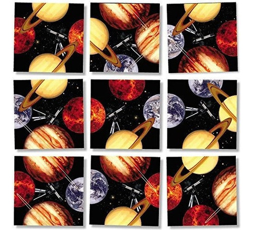 Scramble Squares Planets Puzzle Desafiante De 9 Piezas Ultim